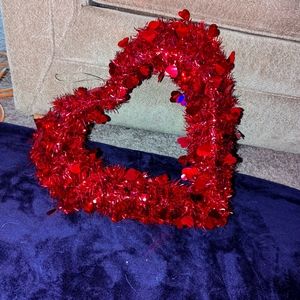 Valentine heart hanger for door wall etc